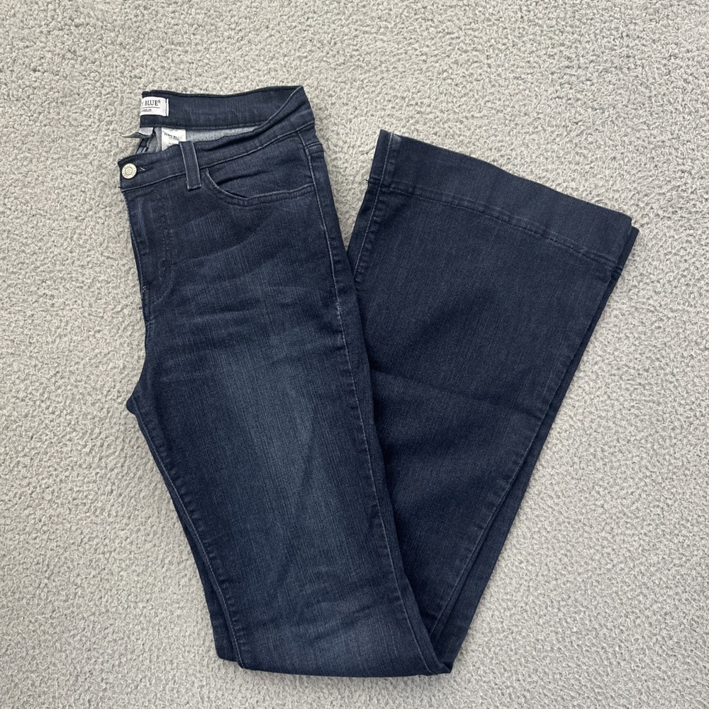 Judy Blue Mid Rise Flare Leg Jeans Bellbottom Sophie Stretch Women's 11/30 x 34